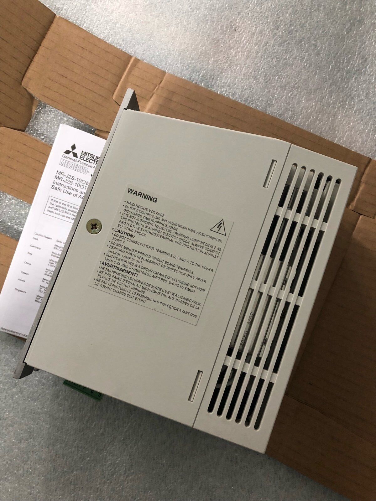 Mitsubishi MRJ260B Servo Drive Module - MITSUBISHI