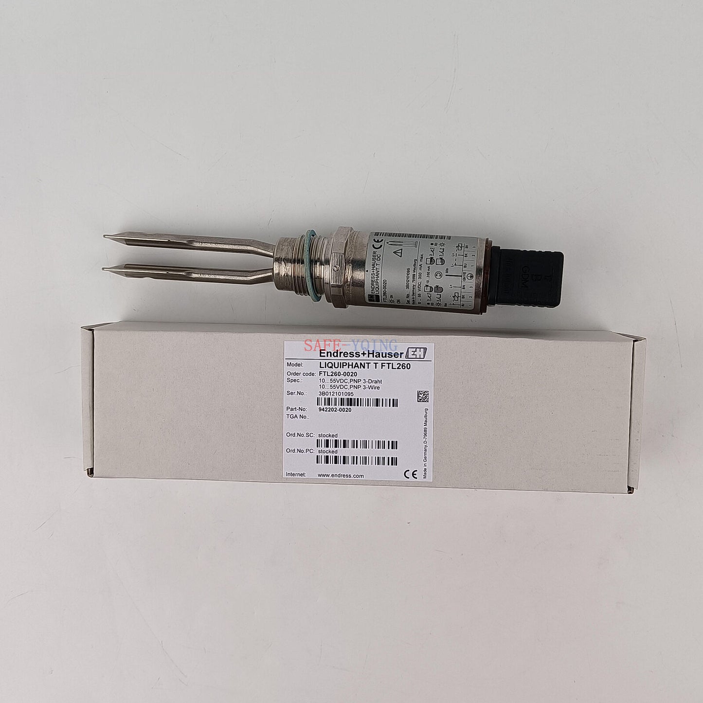 new ONE E+H FTL260-0020 Endress+Hauser FTL260-0020 Sensor - ENDRESS+HAUSER