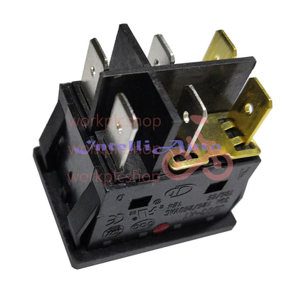 JD03-A1 6Pin 2pcs Rocker Switch 125/250V 30A Inverter Welding Machine button