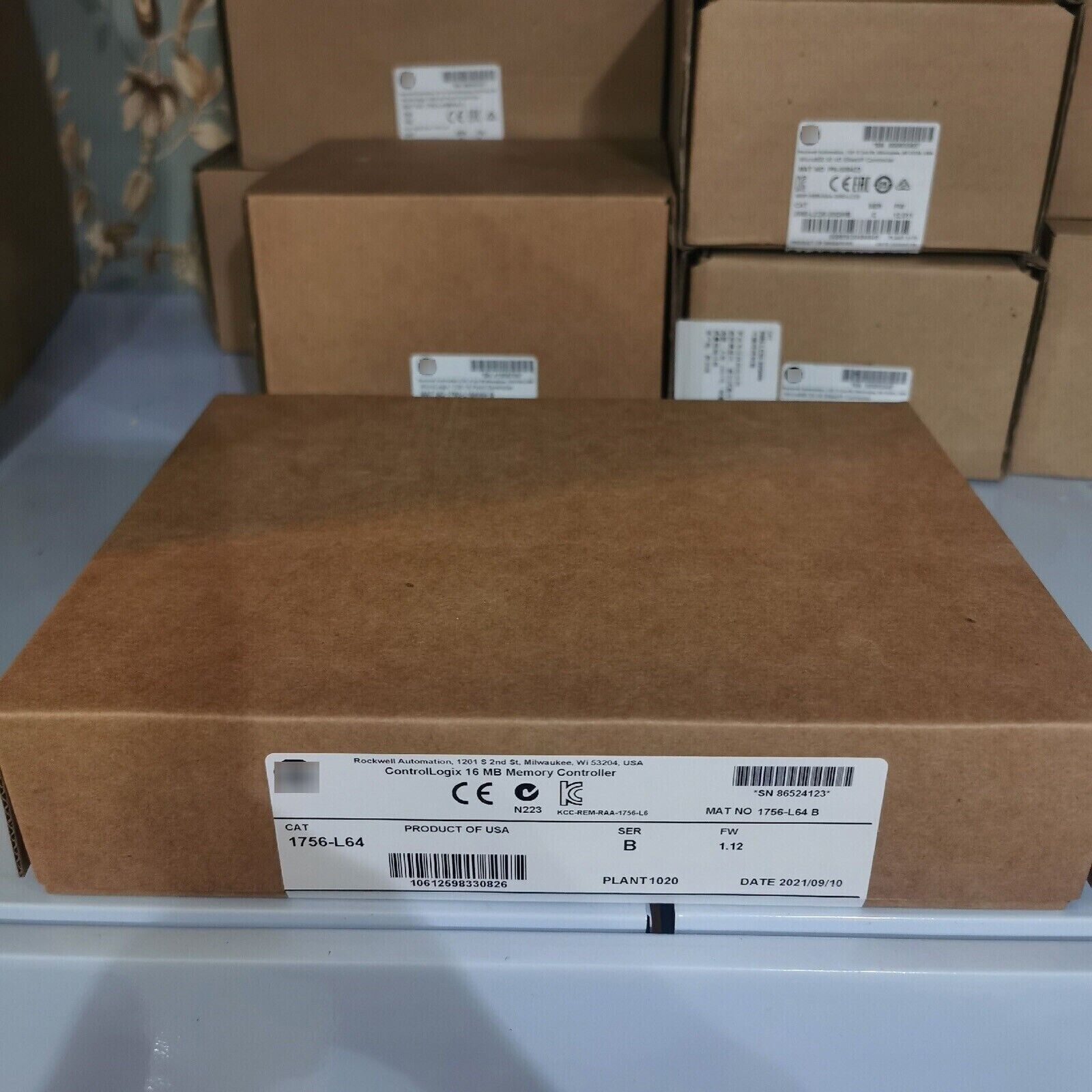 New Factory Sealed ALLEN BRADLEY 1756-L64 SER B US AB 1756 L64 - KOEED