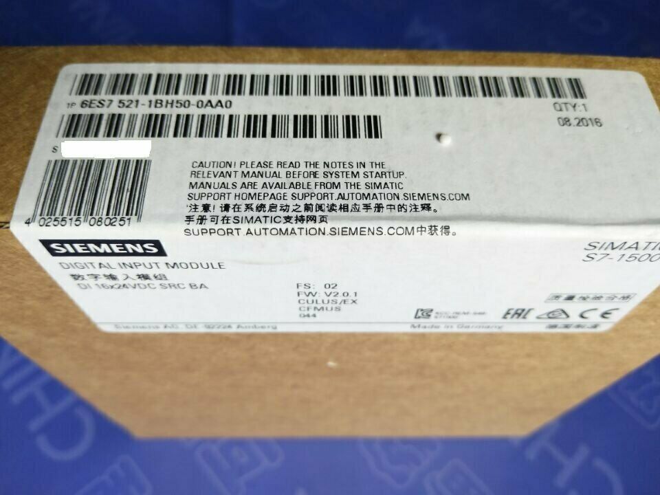 new  SIEMENS Modul 6ES7521-1BH50-0AA0 In Box Fast Delivery