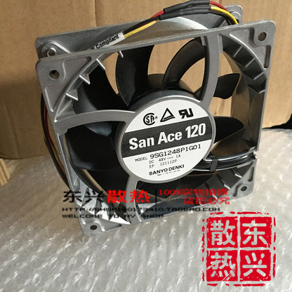 Sanyo 9SG1248P1G01 1.0A 12cm 48W Speed Control Fan - SANYO