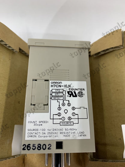new Fst OMRON H7CN-XLN-AC100-240 H7CN-XLN counter - OMRON