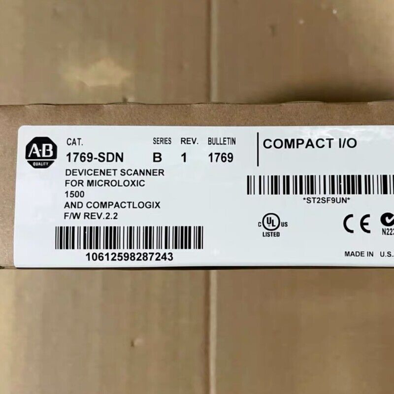 AB New Factory Sealed 1769-SDN CompactLogix DeviceNet Scanner Module - AB NEW FACTORY SEALED