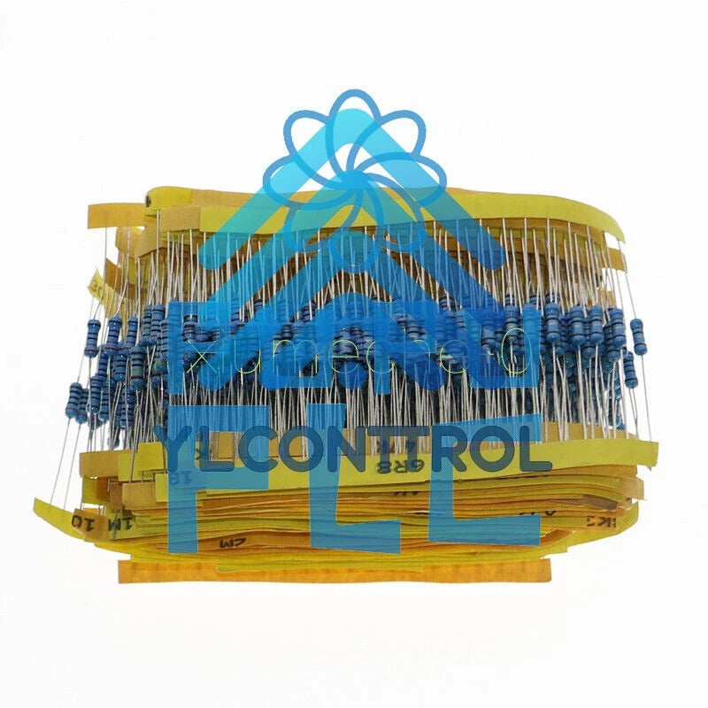 1100pcs 10X 110 Value 0.1Ω ~ 10 mΩ 1/2W 1% Metal Film Resistor Assortment Kit N8