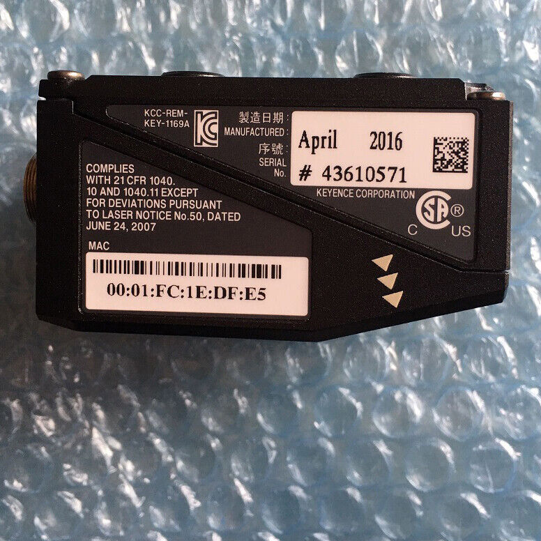 used ONE KEYENCE Bar code reader SR-751 Tested In Good Condition - KEYENCE