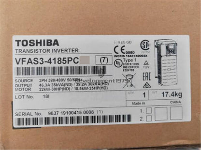 new 1X Toshiba Inverter VFAS3-4185PC
