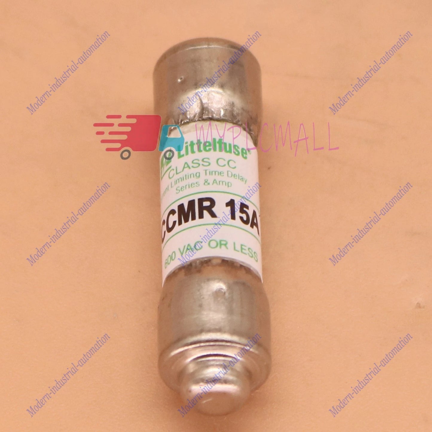 10PC CCMR15 CCMR-15 Time Delay Fuse 15 Amp 600V Free ship #YP1