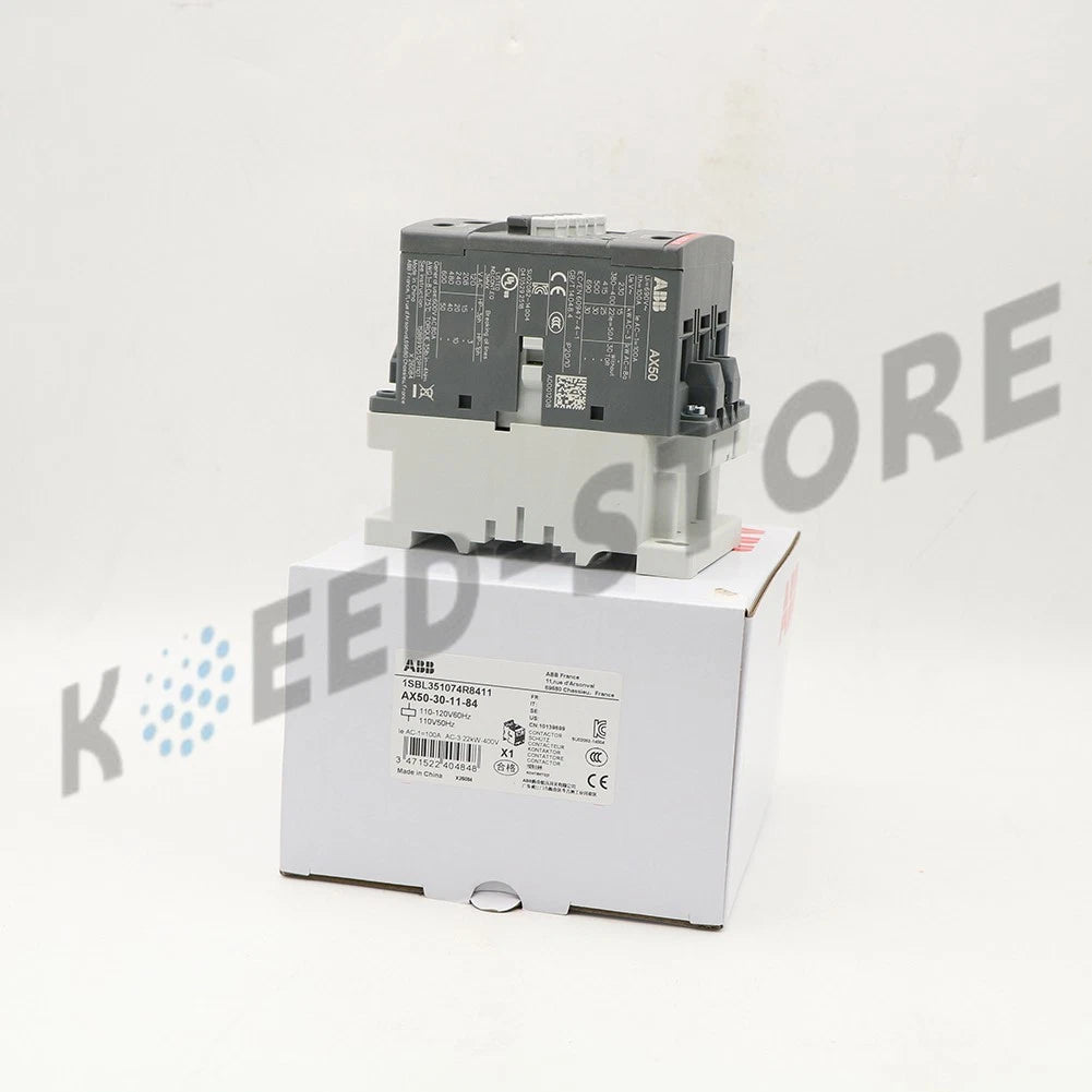 1PCS ABB Contactor AX50-30-11-84 110V50Hz/110-120V60Hz 1SBL351074R8411