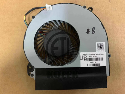 For HP 17-X 17-Y Laptop CPU Fan Heatsink 856682-001 856681-001 856761-001