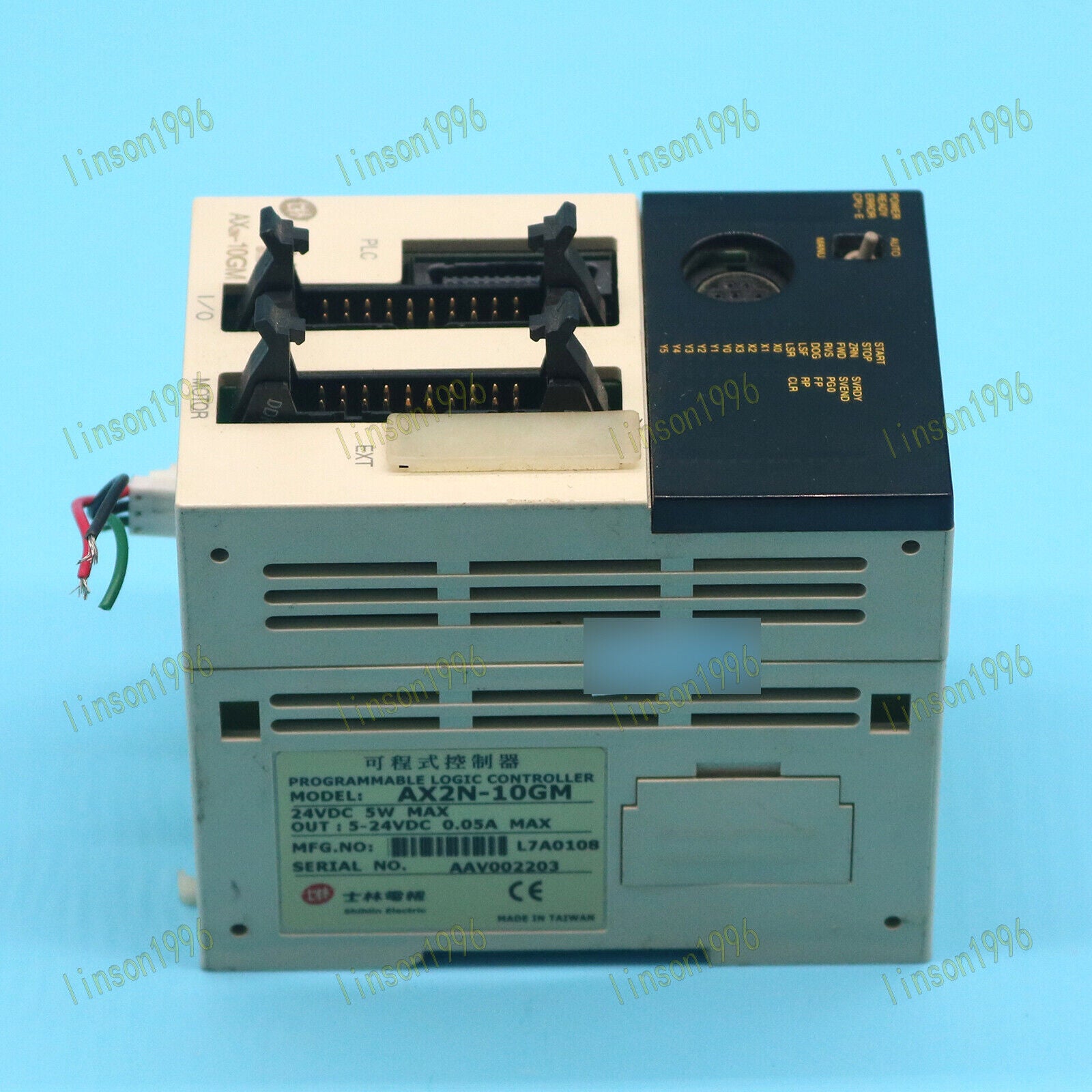 used 1pcs  For Shihlin Programmable Logic Controller AX2N-10GM Tested In Good Shihlin