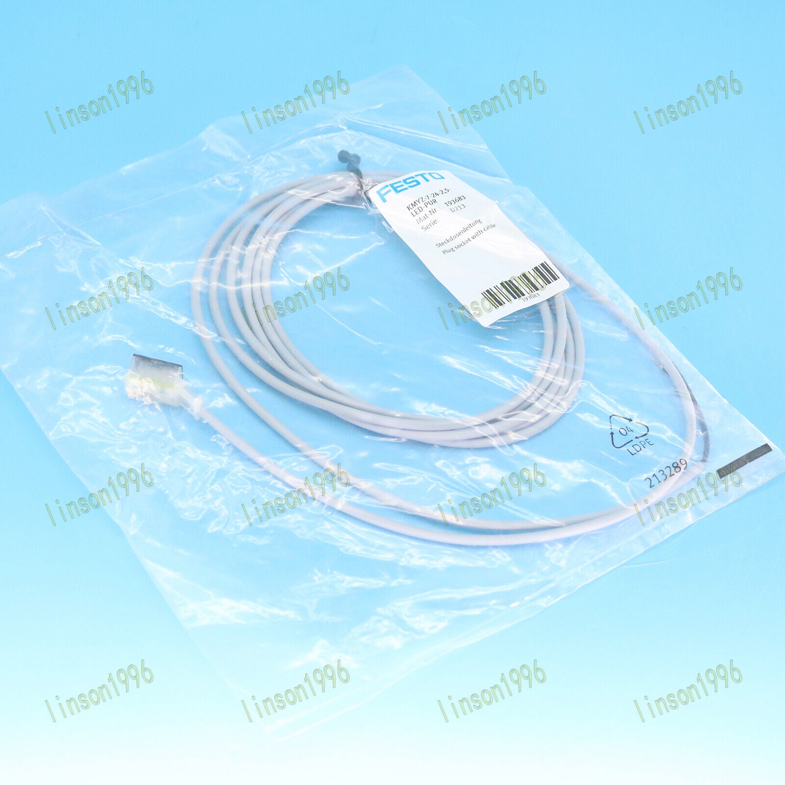 Festo KMYZ-7-24-2 5-LED-PUR Connecting Cable - FESTO