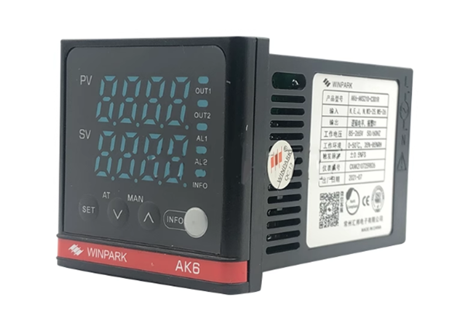 WINPARK Temperature Controller 85-265V 50/60Hz 0-50℃ - WINPARK