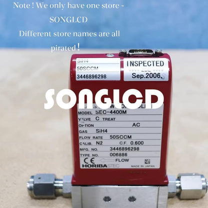 1PCS SEC-4400M SIH4 50SCCM Gas Flow Controller - SIEMENS