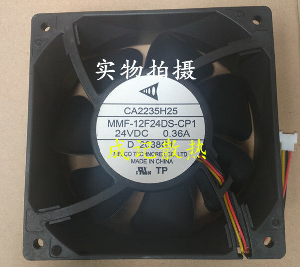 1pcs Mitsubishi CA1619H25 MMF-12D24DS-CP1 24V 0.36A 12038 120mm inverter fan