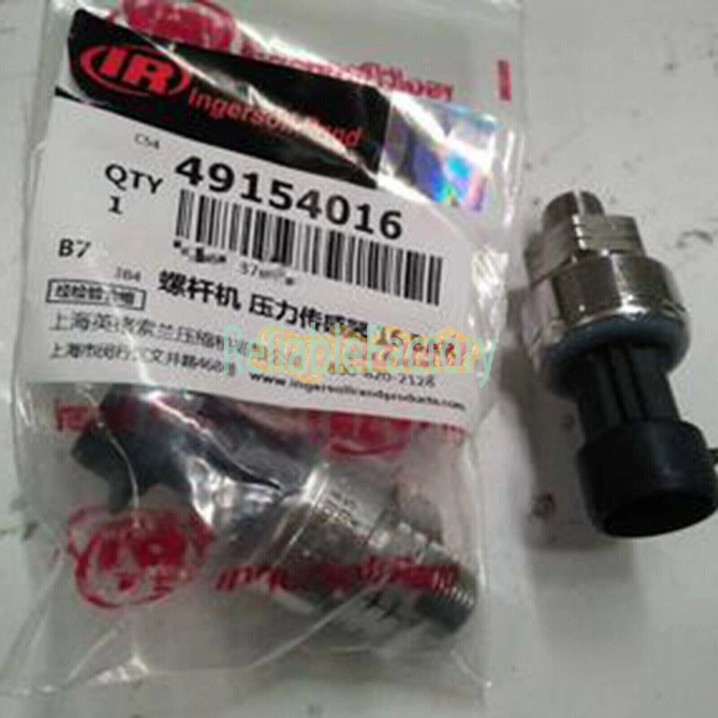 1PCS Ingersoll Rand 49154016 Air Compressor Pressure Sensor