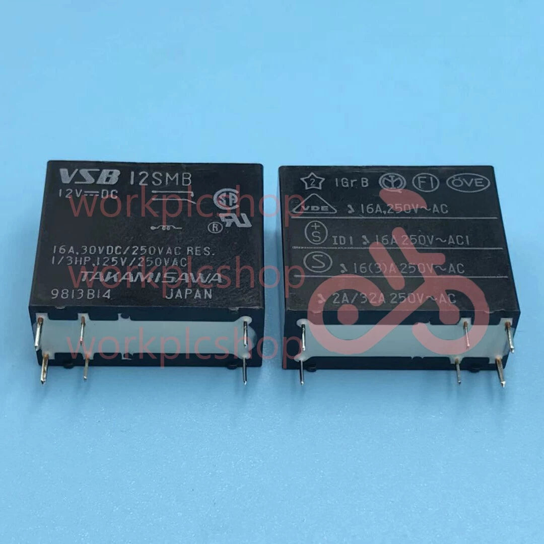 TAKAMISAWA VSB12SMB Power Relay 16A 250VAC 6 Pins