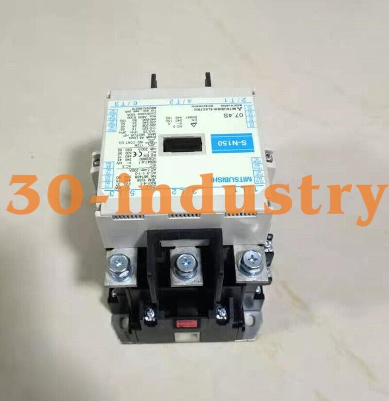 Mitsubishi AC Contactor S-N150 1PCS AC380V Power Supply - MITSUBISHI