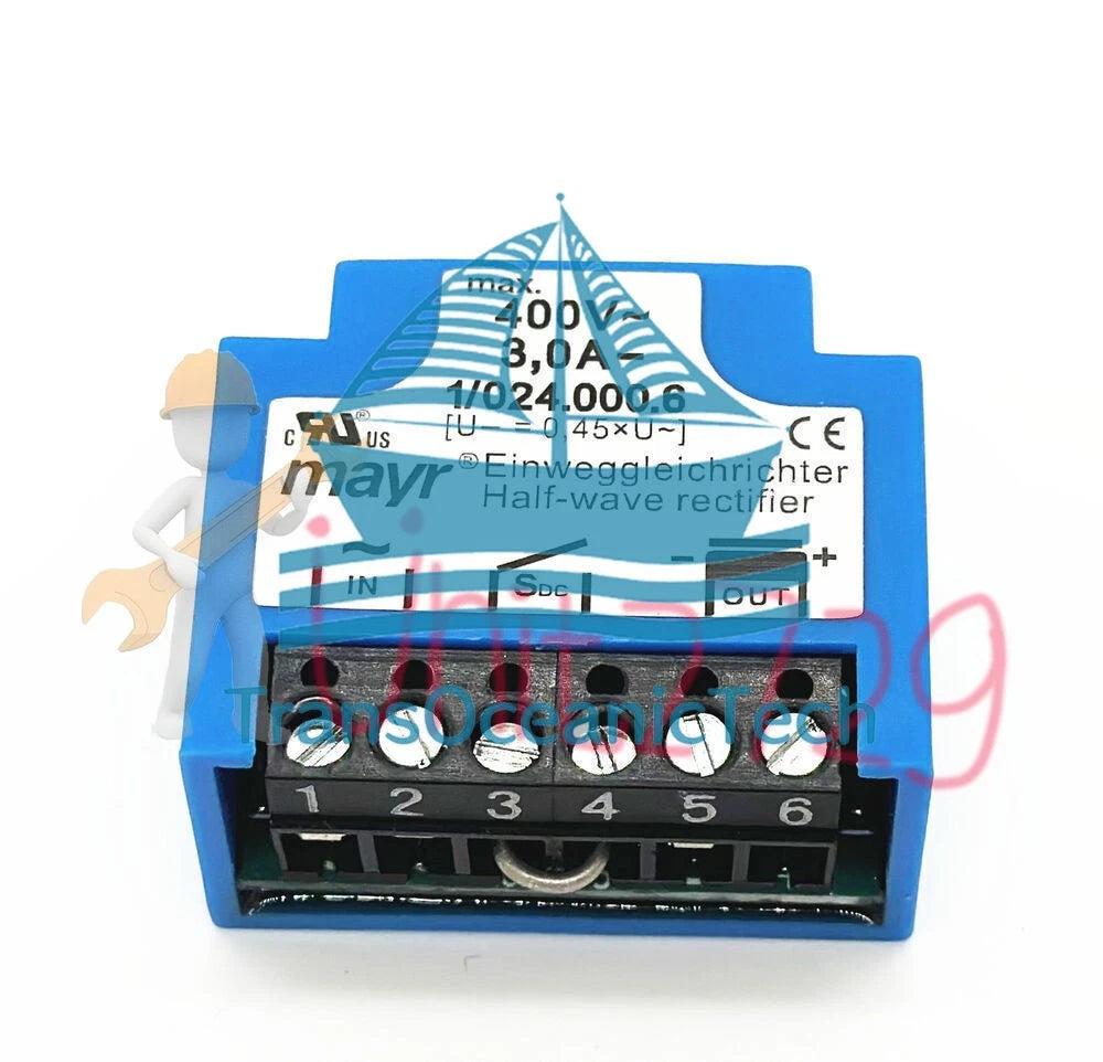 1PC For motor brake rectifier module 1/024.000.6 400V 3A~