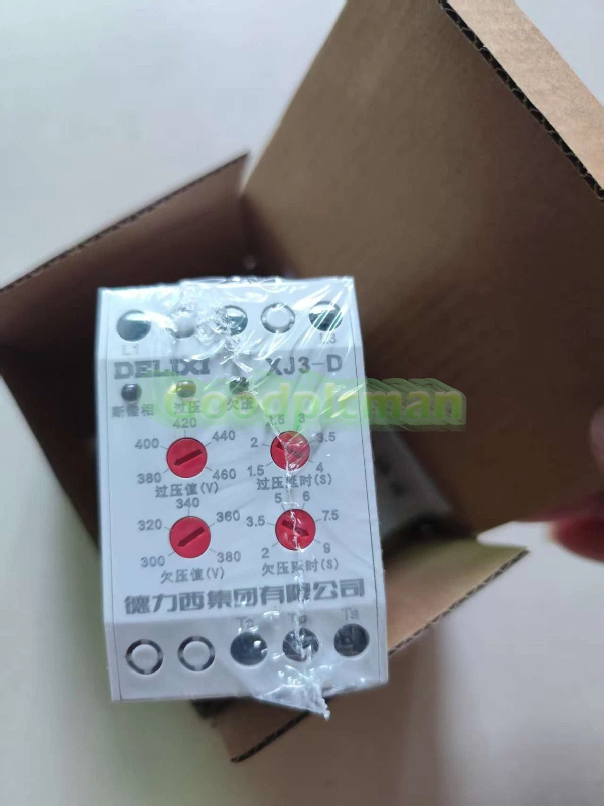 1 PCS DELIXI XJ3-D AC 380V Motor Protector