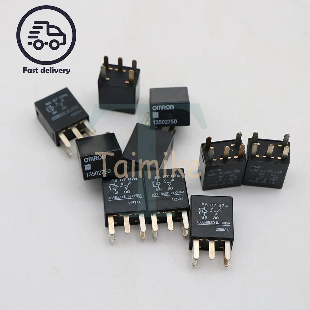 10PCS GM 13502750 0248 Terminal Multi-Use Relay 5 Pin