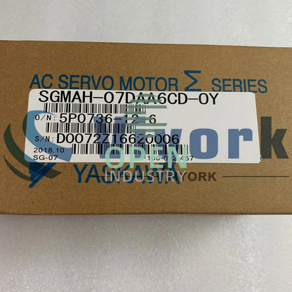 1PCS Yaskawa SGMAH-07DAA6CD-OY AC SERVO MOTOR