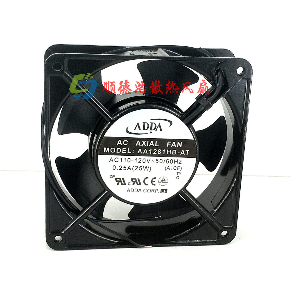 1pcs  ADDA AA1281HB-AT 110V 25W 12cm 12038 large air volume fan