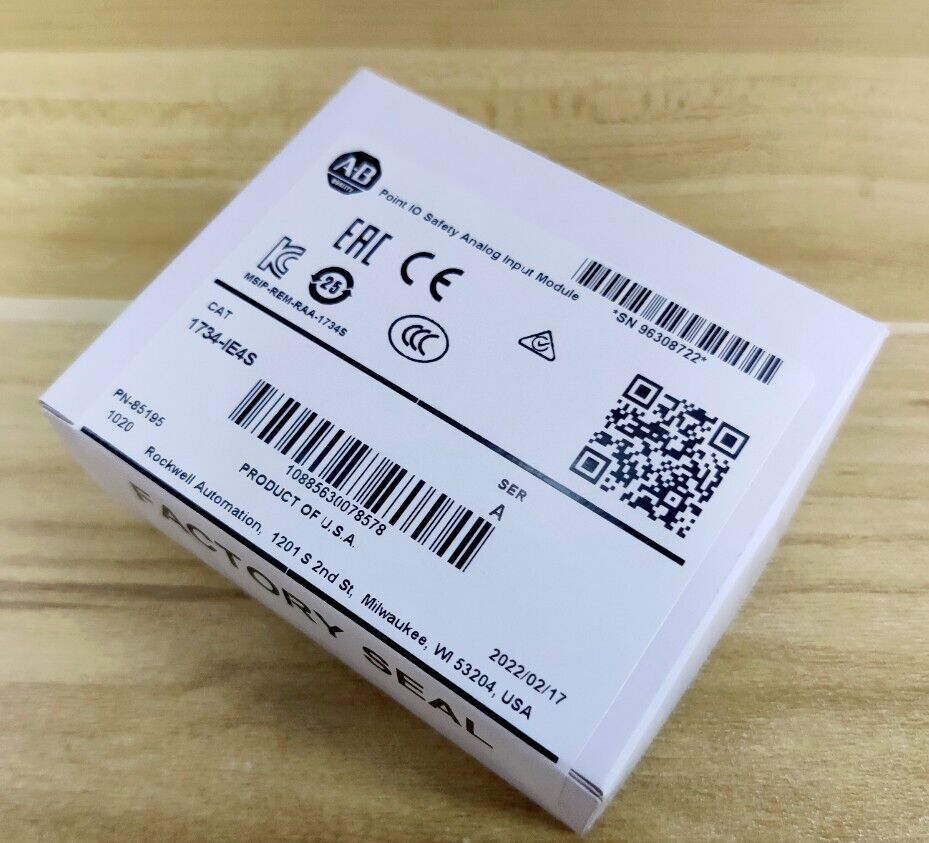 Allen-Bradley 1734IE4S Safety Input Module 1734IE4S New Sealed - ALLEN-BRADLEY
