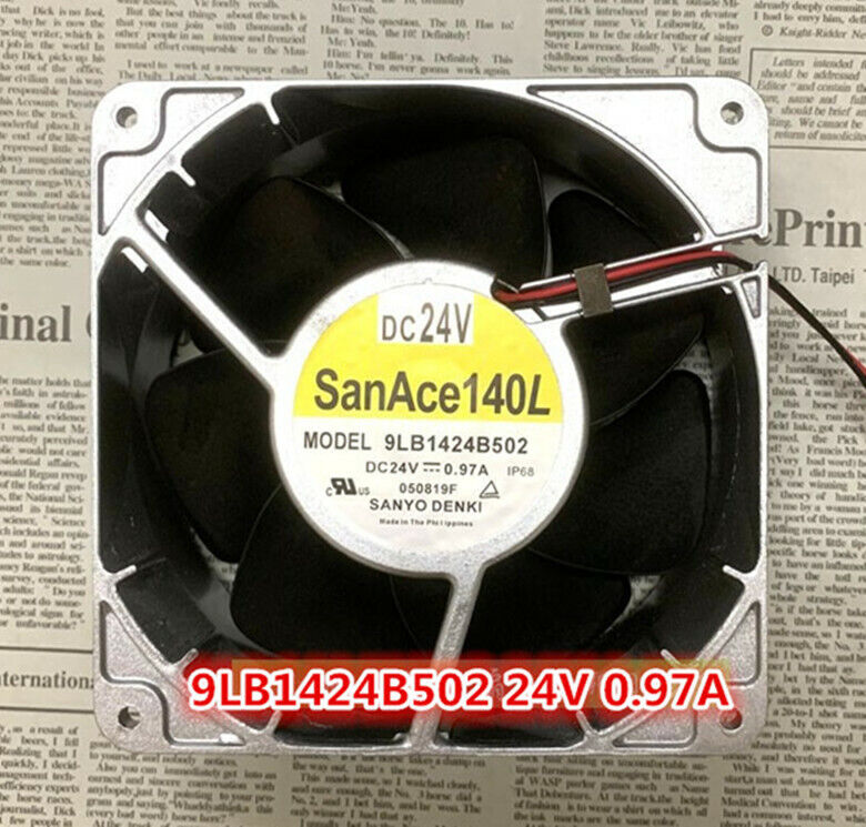 new Sanyo SANACE140L 9LB1424B502 24V 0.97A 14050 aluminum frame axial fan - SANYO