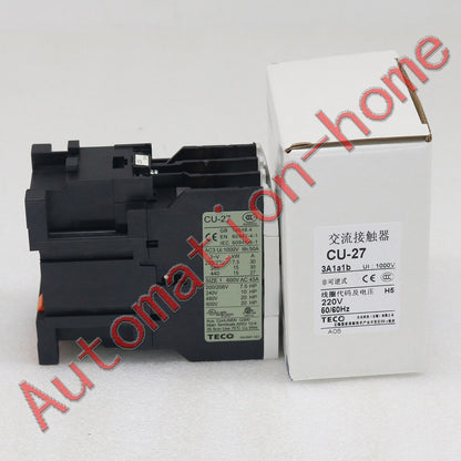 New 1PC TECO CU-27 220V Contactor - TECO