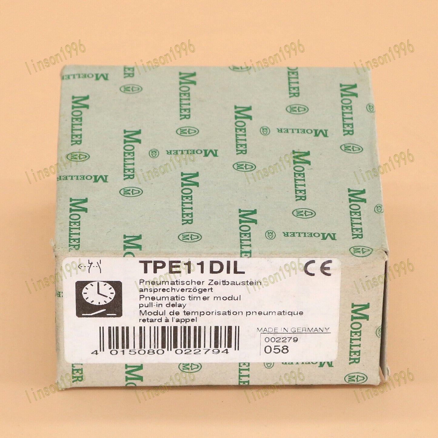 MOELLER EATON TPE11DIL AC Contact Delay Head - MOELLER EATON