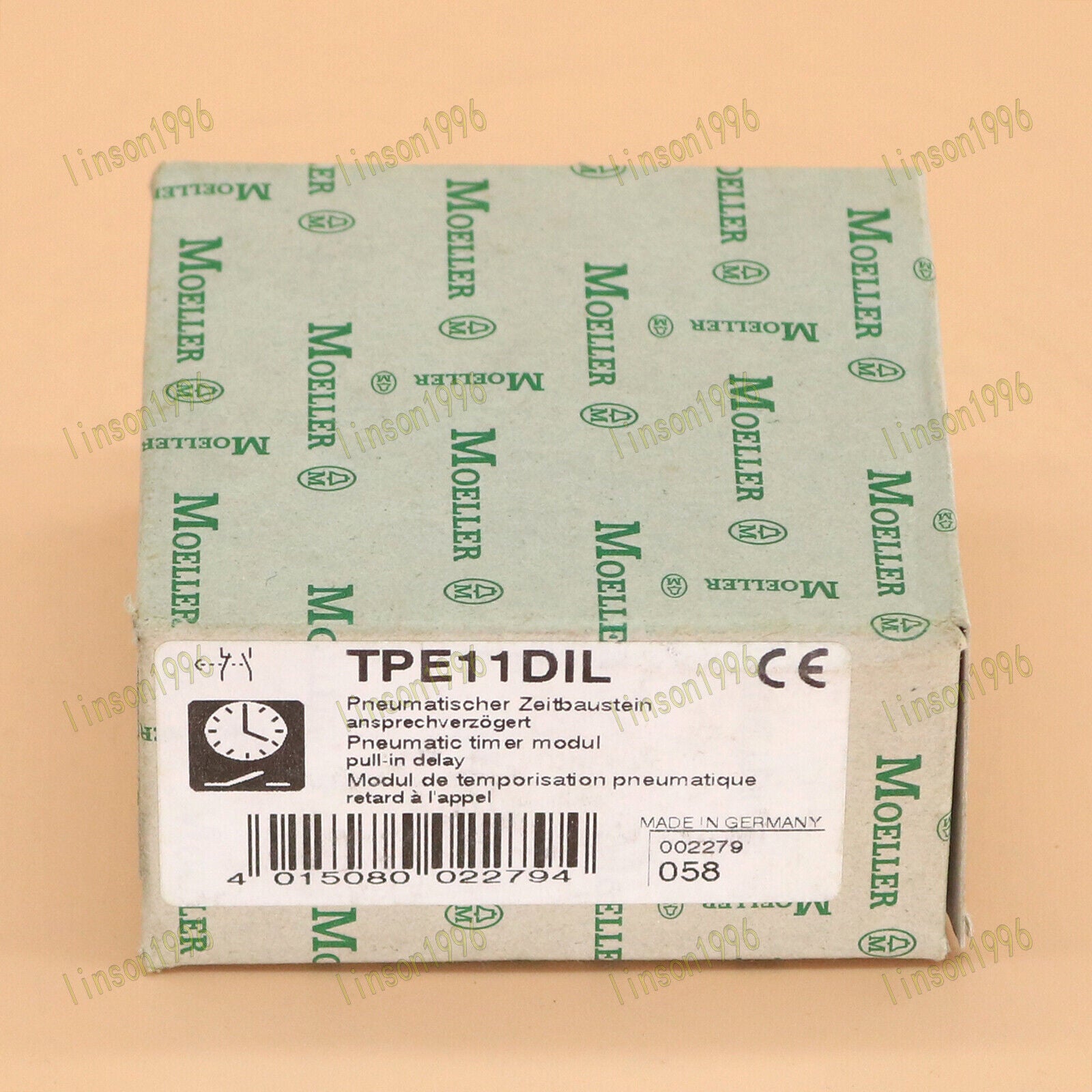 MOELLER EATON TPE11DIL AC Contact Delay Head - MOELLER EATON