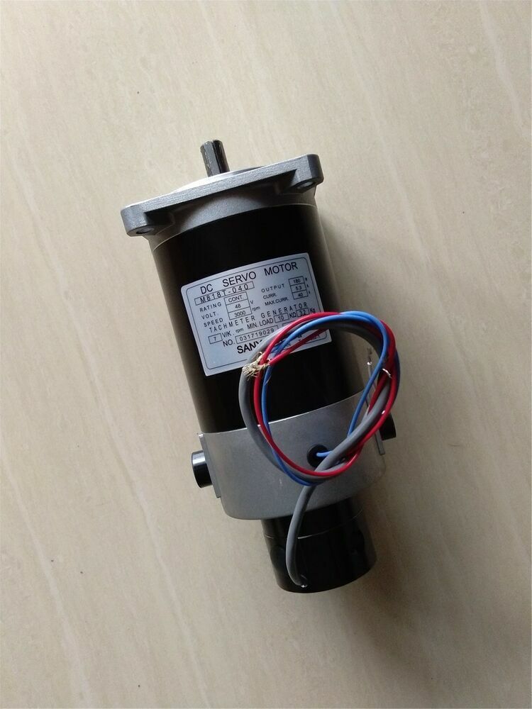 new   SANYO M818T-040 DENKI SERVO MOTOR M818T040 PING