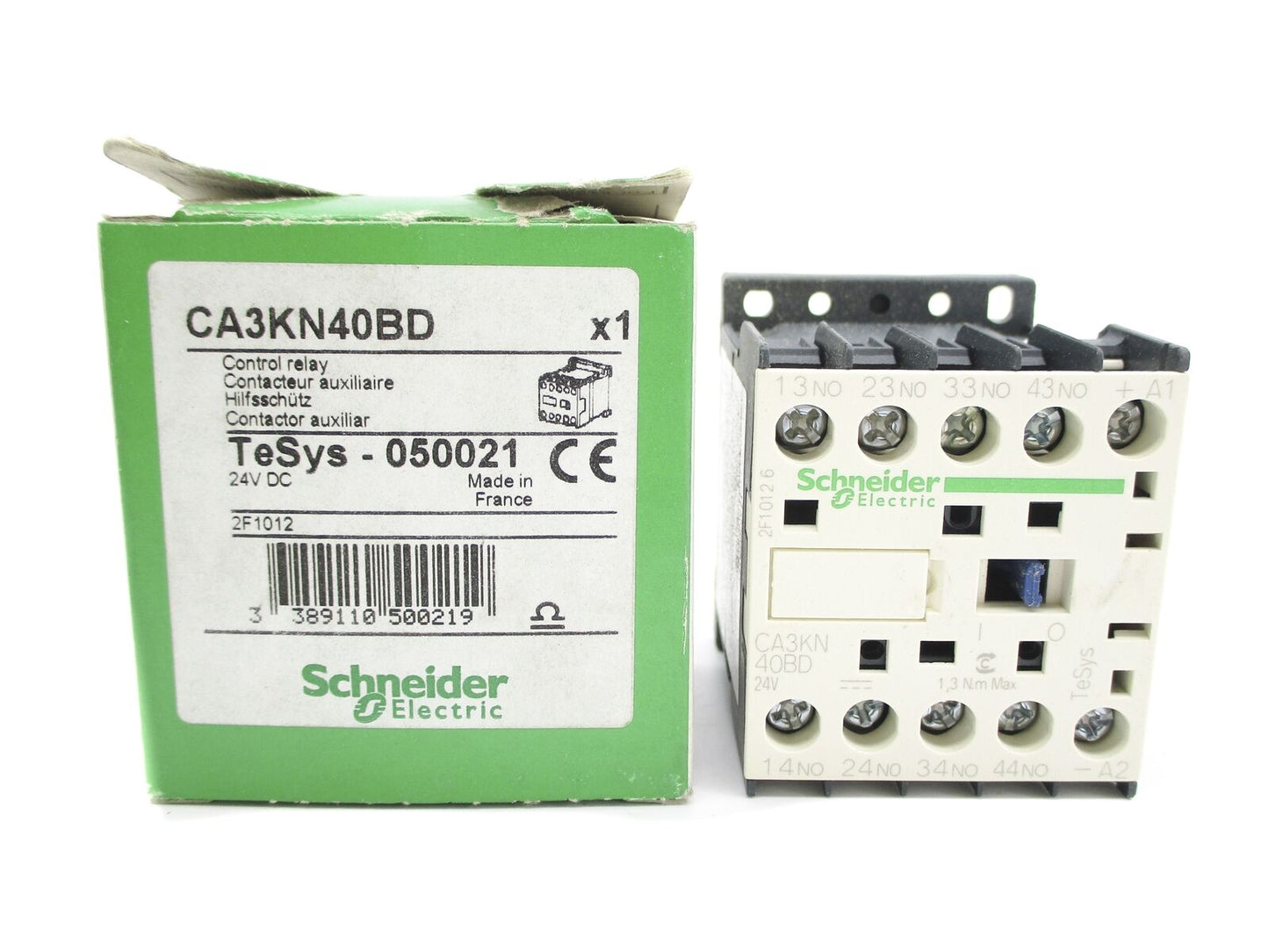new SCHNEIDER ELECTRIC CA3KN40BD 24VDC 10A NSMP - SCHNEIDER ELECTRIC