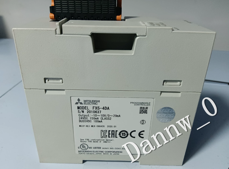 Mitsubishi FX5-4DA PLC Module - New In Box - MITSUBISHI