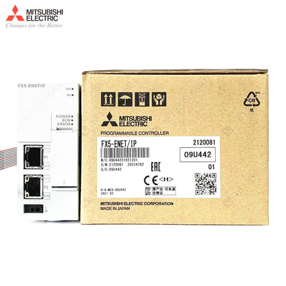 new 1pcs Mitsubishi PLC Ethernet Module FX5-ENET/IP - MITSUBISHI ELECTRIC CORPORATION
