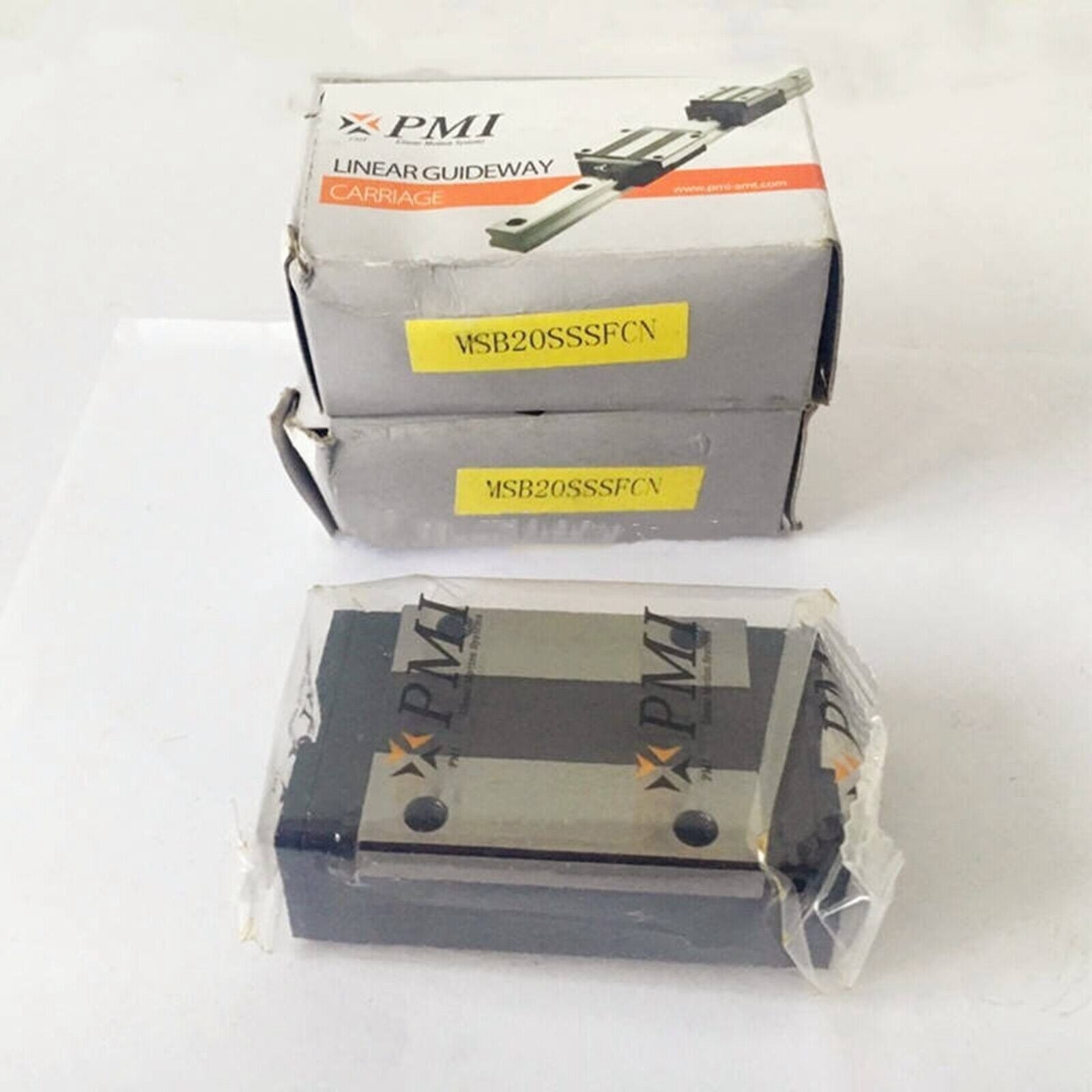NEW PMI MSB20S Linear Guide Bearing - PMI