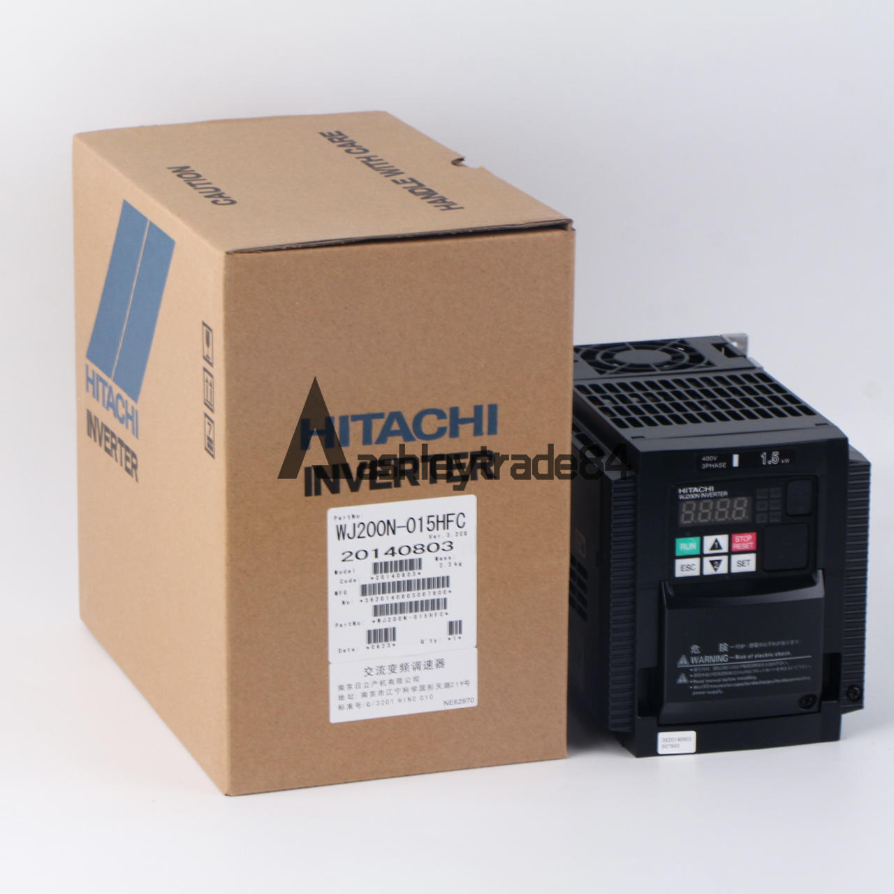 new 1PC  HITACHI Inverter WJ200N-015HFC 1.5KW