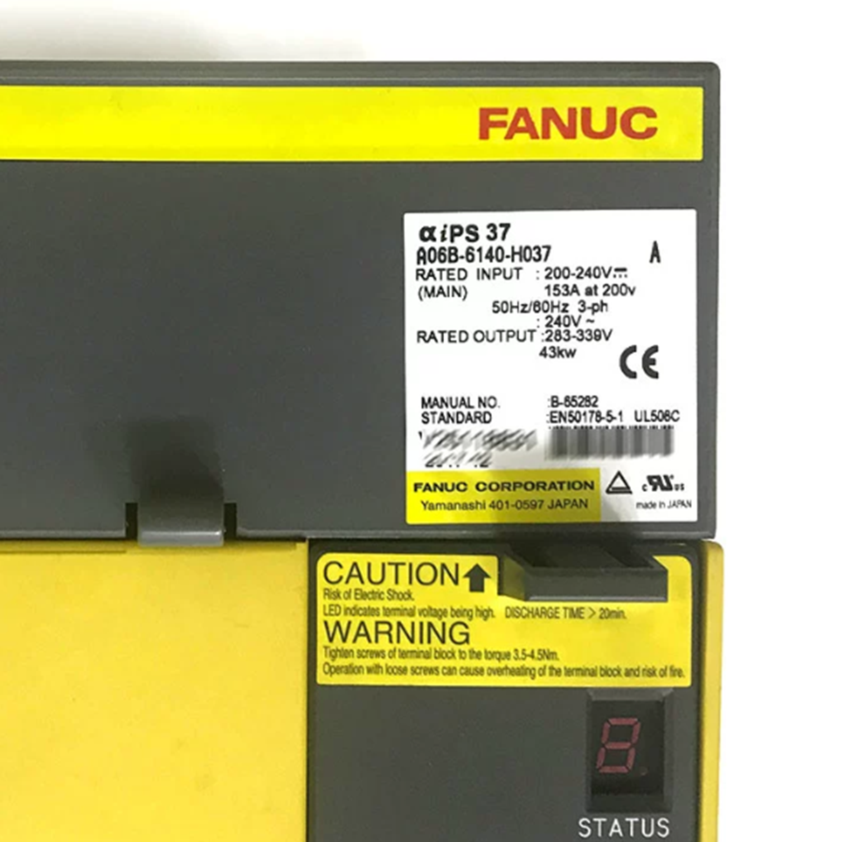 FANUC A06B-6140-H037 Servo Drive - FANUC
