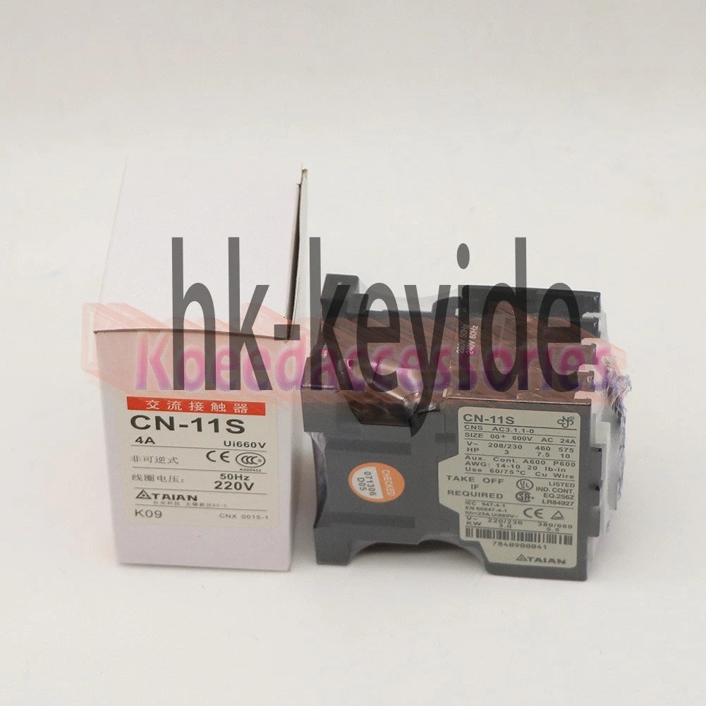 TECO CN-11S CN11S AC220V Contactor 1Pcs*