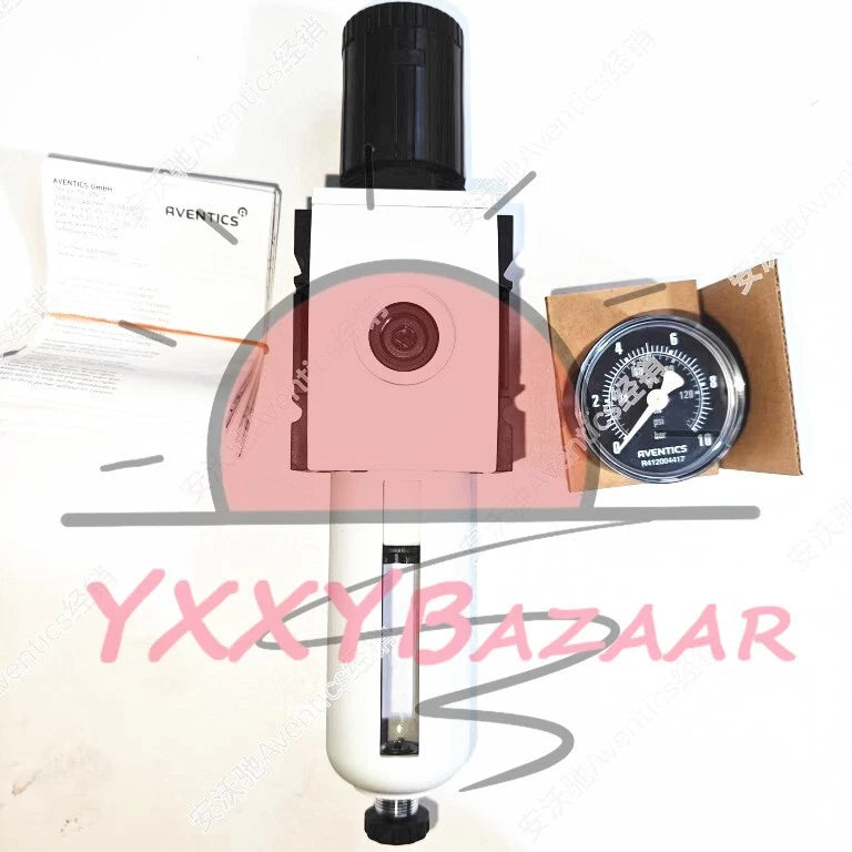 AVENTICS R412007209 Filter Pressure Regulating Valve with Pressure Gauge