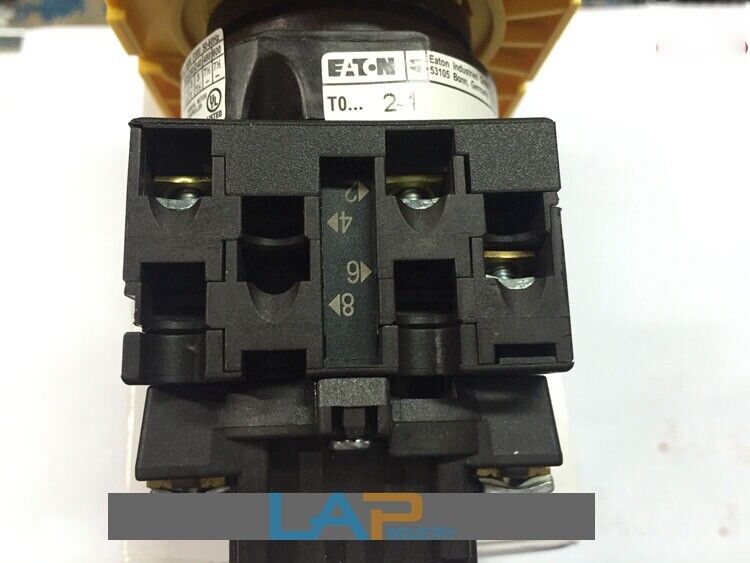 1PCS Eaton TO-2-1/EA/SVB Isolation Switch Cam Switch - EATON