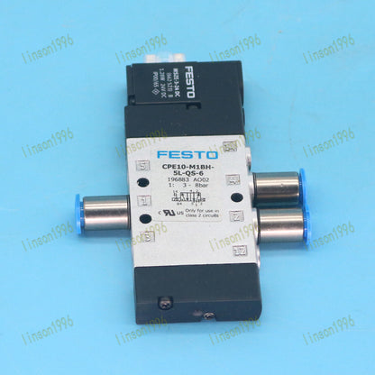 FESTO CPE10-M1BH-5L-QS-6 Solenoid Valve - FESTO