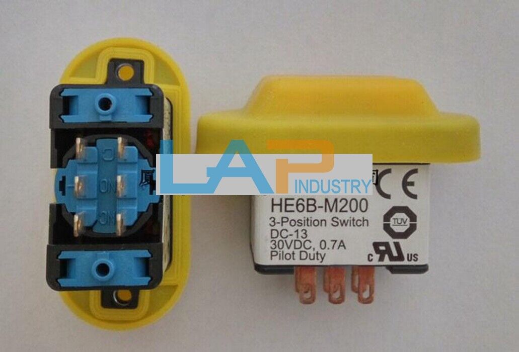 Idec HE6B-M200Y Enable Switch - New Quality Product - IDEC