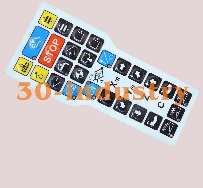 Membrane Keypad FIT FOR CHARMILLES EDM 208518680 Hand Control Box FU 23P Film - KOEED
