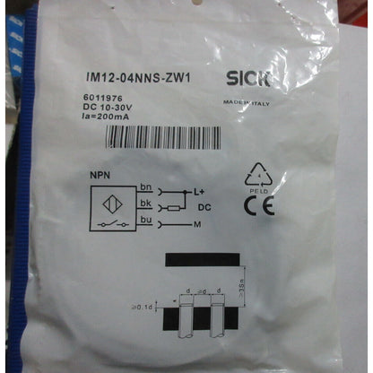 IM12-04NNS-ZW1 Proximity Switch Fast - ONE SICK
