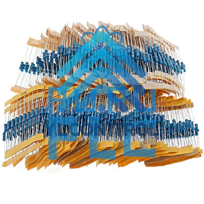 1100pcs 10X 110 Value 0.1Ω ~ 10 mΩ 1/2W 1% Metal Film Resistor Assortment Kit N8