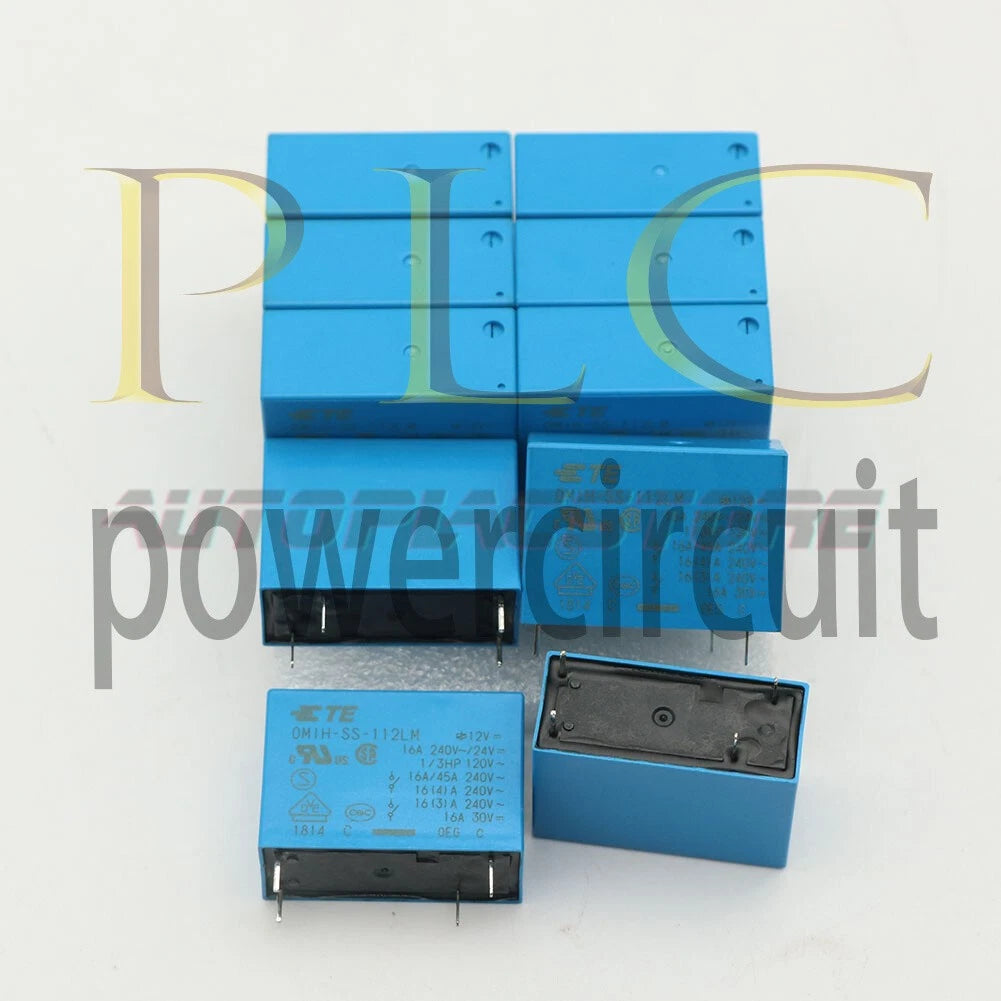 (10PCS) ~OMIH-SS-112LM Power Relay 16A 12VDC 4 PinsUS