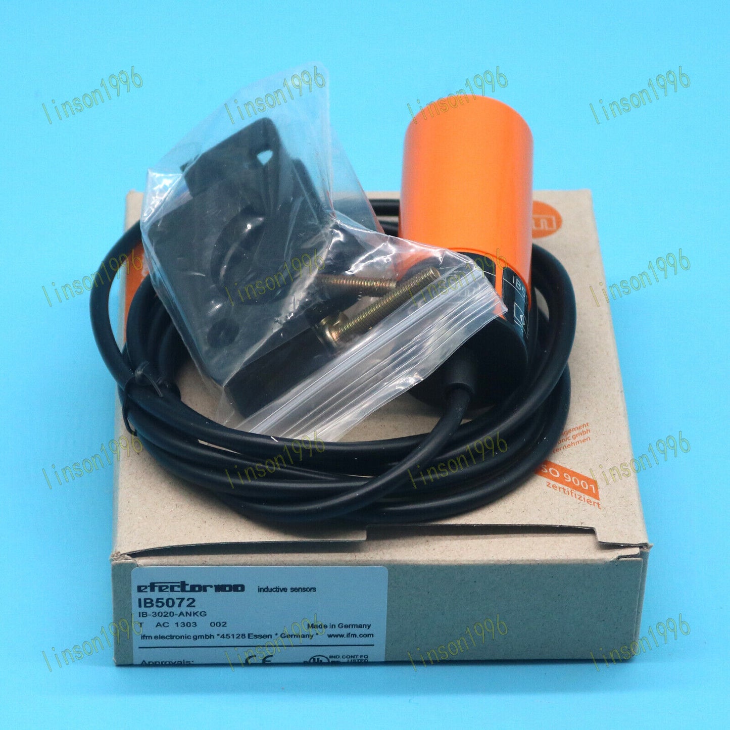 1PC IFM IB5072 Inductive Proximity Sensor Fast Ship - IFM