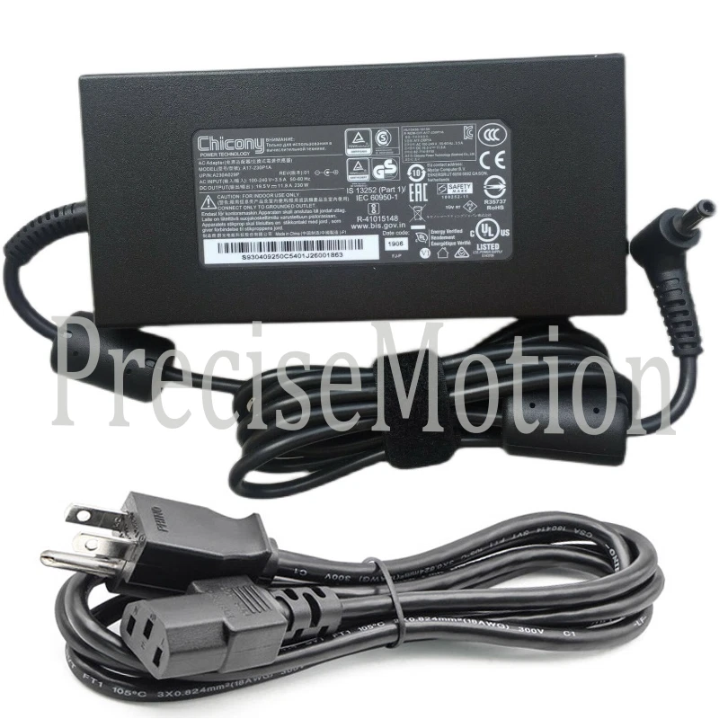 230W Power Adapter for Gigabyte Aero 16 KE4 XE4 XE5 PC Gaming A230A022P